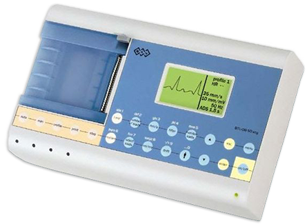 an image of ECG machine